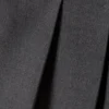 Minivestido plisado con cinturón – Gris oscuro Minivestido plisado con cinturón – Gris oscuro