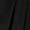Minivestido plisado con cinturón – Negro Minivestido plisado con cinturón – Negro
