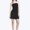 Minivestido tubo con fruncidos – Negro Minivestido tubo con fruncidos – Negro