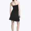 Minivestido tubo con fruncidos – Negro Minivestido tubo con fruncidos – Negro