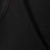 Mono ajustado de canalé – Negro Mono ajustado de canalé – Negro