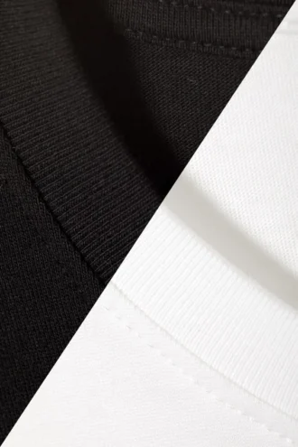 Pack de 2 camisetas Essence Standard – Negro y blanco
