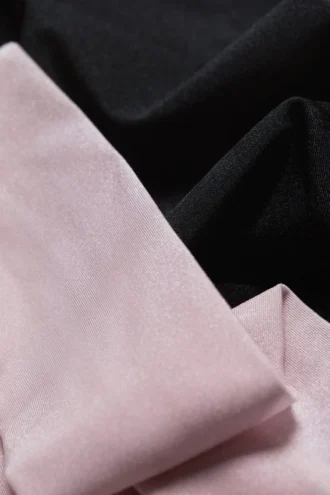 Pack de 2 diademas transparentes – Rosa y negro