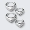 Pack de 2 pendientes de aro con puntas suaves – Plata Pack de 2 pendientes de aro con puntas suaves – Plata