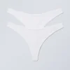 Pack de 2 tangas de encaje ceniza – Blanco Pack de 2 tangas de encaje ceniza – Blanco