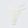 Pack de 2 tangas de encaje transparente – Blanco Pack de 2 tangas de encaje transparente – Blanco