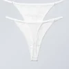 Pack de 2 tangas de encaje Zelda – Blanco Pack de 2 tangas de encaje Zelda – Blanco