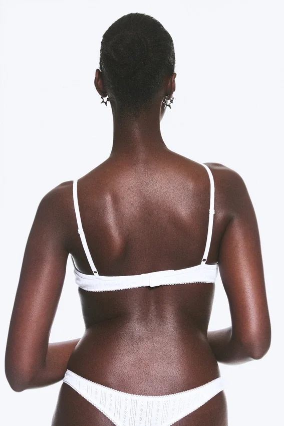 Pack de 2 tangas de punto calado – Blanco Pack de 2 tangas de punto calado – Blanco
