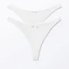 Pack de 2 tangas de talle bajo Pearl – Blanco Pack de 2 tangas de talle bajo Pearl – Blanco