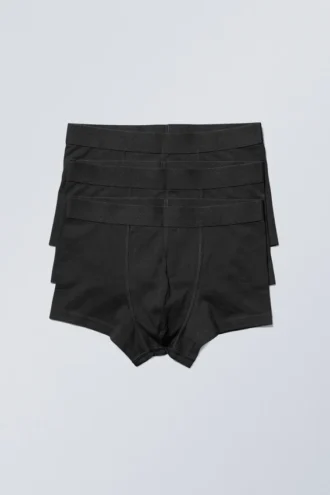 Pack de 3 bóxers – Negro