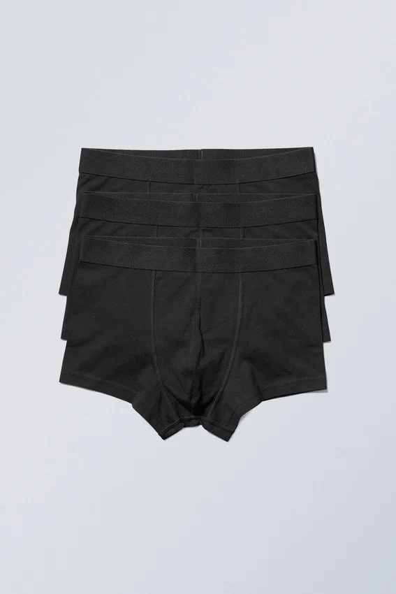 Pack de 3 bóxers – Negro Pack de 3 bóxers – Negro