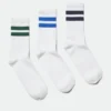 Pack de 3 calcetines deportivos a rayas – Rayas multicolores Pack de 3 calcetines deportivos a rayas – Rayas multicolores