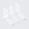 Pack de 3 pares de calcetines con borde de volantes – Blanco Pack de 3 pares de calcetines con borde de volantes – Blanco