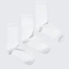 Pack de 3 pares de calcetines deportivos – Blanco Pack de 3 pares de calcetines deportivos – Blanco