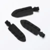Pack de 3 pinzas para el pelo con volantes – Negro Pack de 3 pinzas para el pelo con volantes – Negro