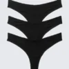 Pack de 3 tangas Soul Micro – Negro Pack de 3 tangas Soul Micro – Negro