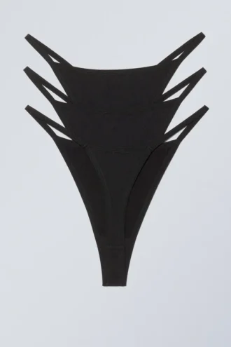 Pack de 3 tangas Soul – Negro
