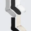 Pack de 5 calcetines acanalados – Mezcla básica Pack de 5 calcetines acanalados – Mezcla básica
