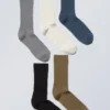 Pack de 5 calcetines acanalados – Mezcla clásica multicolor Pack de 5 calcetines acanalados – Mezcla clásica multicolor