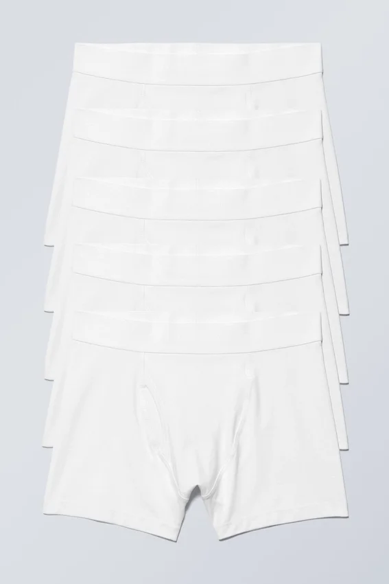 Pack de 5 slips bóxer – Blanco Pack de 5 slips bóxer – Blanco
