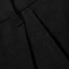 Pantalones anchos de corte holgado con pliegues – Negro Pantalones anchos de corte holgado con pliegues – Negro