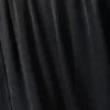 Pantalones anchos de satén con drapeado – Gris oscuro Pantalones anchos de satén con drapeado – Gris oscuro