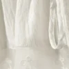 Pantalones bombachos de talle bajo con ribete de encaje de Rosabel – Blanco Pantalones bombachos de talle bajo con ribete de encaje de Rosabel – Blanco