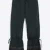 Pantalones bombachos holgados de talle bajo con ribete de encaje de Rosabel – Negro Pantalones bombachos holgados de talle bajo con ribete de encaje de Rosabel – Negro