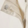 Pantalones capri entallados de talle bajo – Blanco roto Pantalones capri entallados de talle bajo – Blanco roto