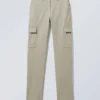 Pantalones cargo ajustados Brenda – Beige Pantalones cargo ajustados Brenda – Beige