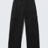 Pantalones cargo holgados de ripstop – Negro Pantalones cargo holgados de ripstop – Negro