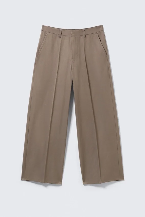 Pantalones chinos de corte holgado Emil – Dusty Mole Pantalones chinos de corte holgado Emil – Dusty Mole