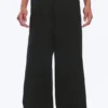 Pantalones chinos de corte holgado Emil – Negro Pantalones chinos de corte holgado Emil – Negro