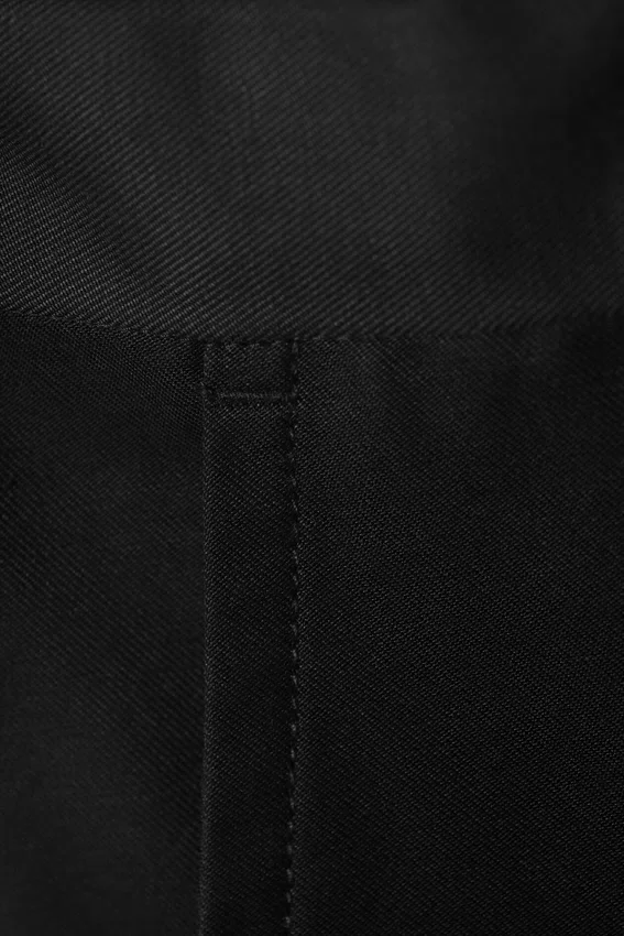 Pantalones chinos de corte holgado Emil – Negro Pantalones chinos de corte holgado Emil – Negro