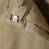 Pantalones chinos holgados de talle bajo – Beige empolvado Pantalones chinos holgados de talle bajo – Beige empolvado