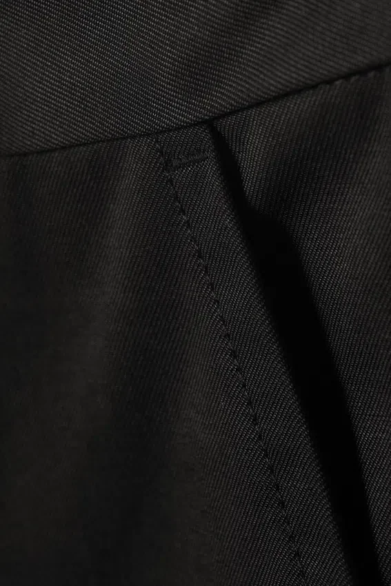 Pantalones chinos oversize Emil – Negro Pantalones chinos oversize Emil – Negro