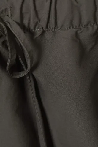 Pantalones cortos anchos lavados sin cremallera – Dark Mole