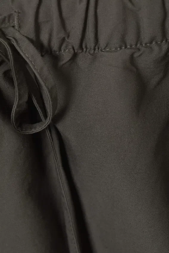 Pantalones cortos anchos lavados sin cremallera – Dark Mole Pantalones cortos anchos lavados sin cremallera – Dark Mole