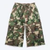 Pantalones cortos cargo largos de algodón – Camuflaje clásico Pantalones cortos cargo largos de algodón – Camuflaje clásico