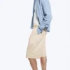 Pantalones cortos chinos de algodón – Beige claro apagado Pantalones cortos chinos de algodón – Beige claro apagado