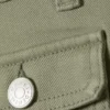 Pantalones cortos con bolsillos utilitarios – Verde caqui claro Pantalones cortos con bolsillos utilitarios – Verde caqui claro