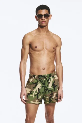 Pantalones cortos con estampados – Camuflaje clásico