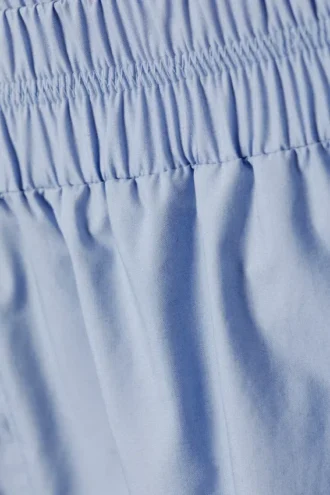 Pantalones cortos de algodón – Azul claro