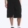 Pantalones cortos de algodón chino – Negro Pantalones cortos de algodón chino – Negro