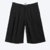 Pantalones cortos de algodón chino – Negro Pantalones cortos de algodón chino – Negro