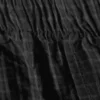 Pantalones cortos de algodón tipo bóxer holgados – A cuadros negros
