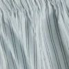 Pantalones cortos de algodón tipo bóxer holgados – Rayas azules Pantalones cortos de algodón tipo bóxer holgados – Rayas azules