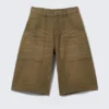 Pantalones cortos de carpintero holgados unisex Dunno – Marrón oscuro | Cheap Monday Gb Pantalones cortos de carpintero holgados unisex Dunno – Marrón oscuro | Cheap Monday Gb