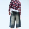 Pantalones cortos de carpintero unisex de corte holgado Dunno – Azul cañón – Azul oscuro | Cheap Monday GB Pantalones cortos de carpintero unisex de corte holgado Dunno – Azul cañón – Azul oscuro | Cheap Monday GB