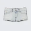 Pantalones cortos de denim de talle bajo Booty Bei – Aventure Blue – Azul claro | Cheap Monday GB Pantalones cortos de denim de talle bajo Booty Bei – Aventure Blue – Azul claro | Cheap Monday GB